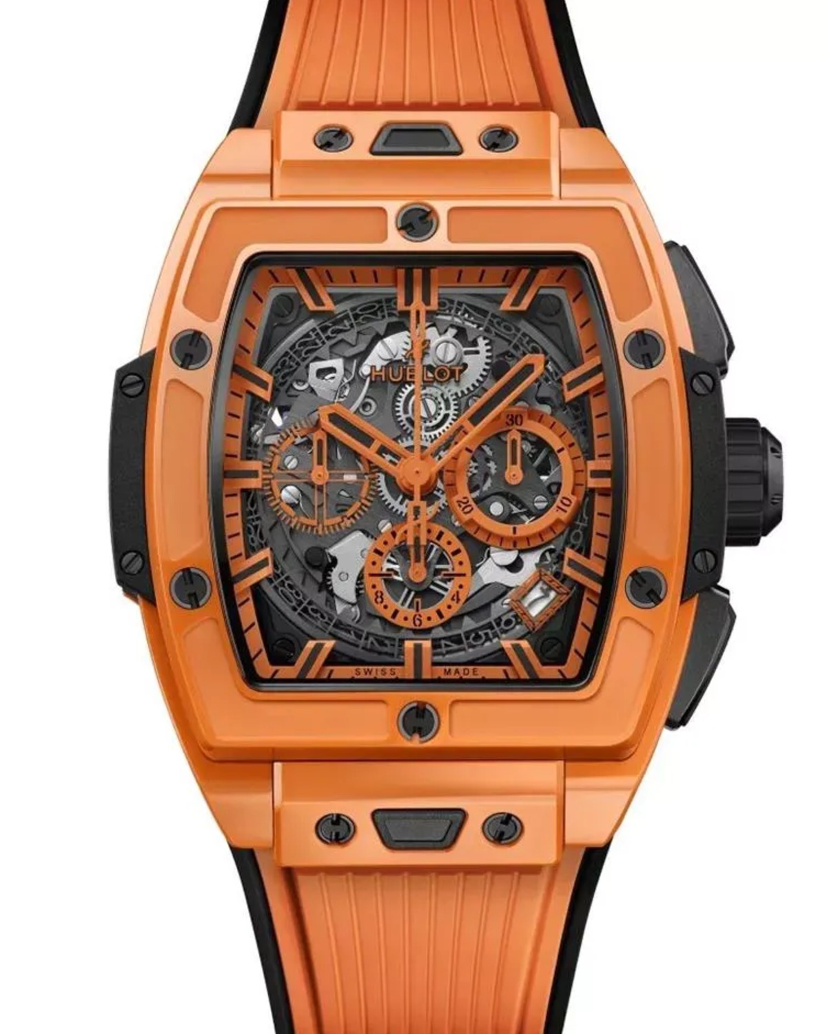 Spirit Of Big Bang Orange Ceramic 42mm Limited 200pcs - đồng hồ