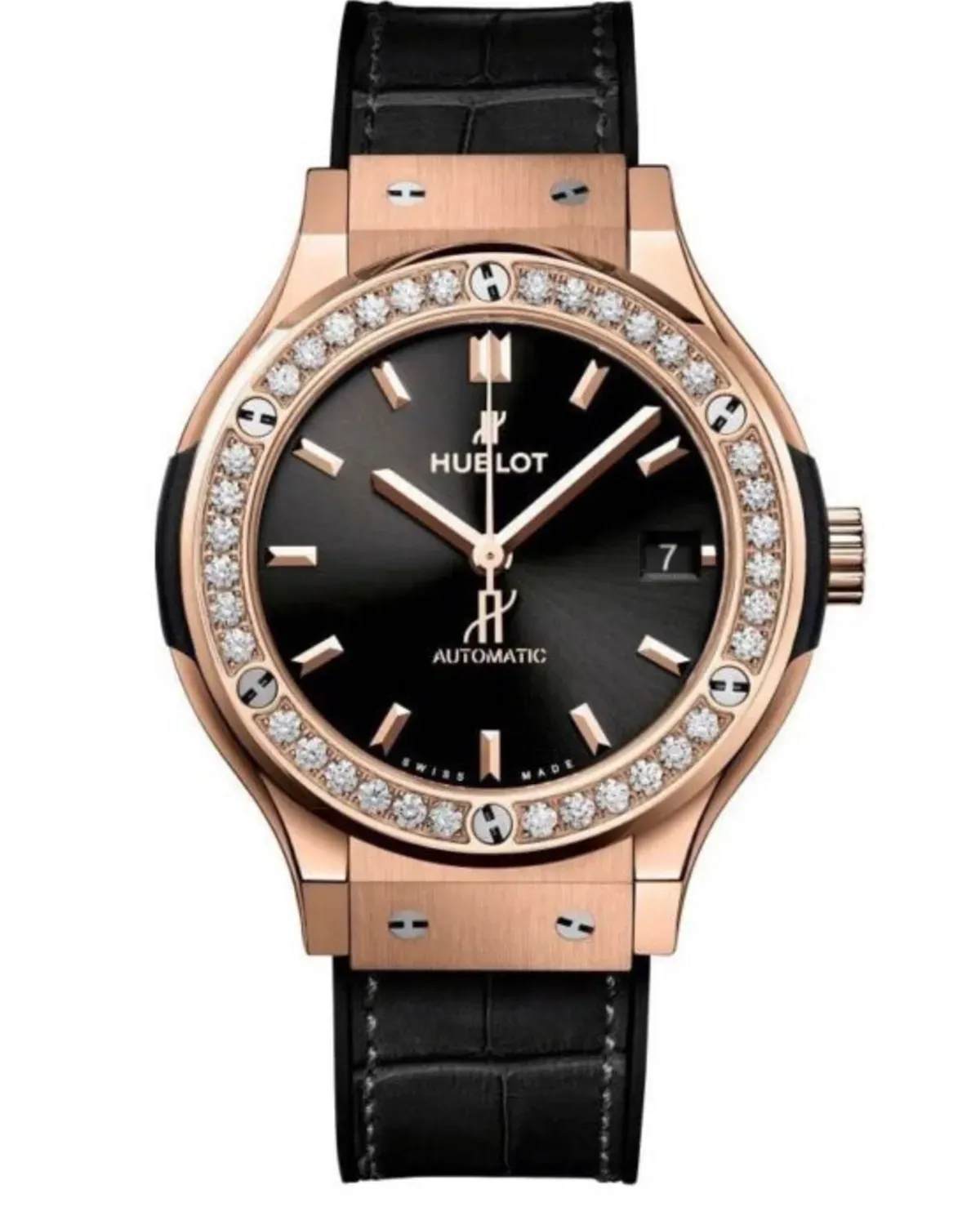 Classic Fusion King Gold Benzel Diamond 38mm - đồng hồ