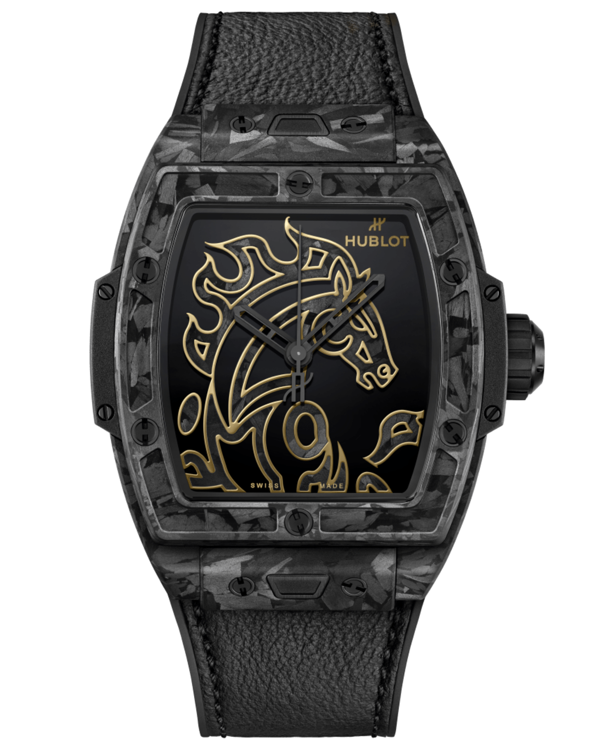Spirit Of Big Bang Year Of The Horse Frosted Carbon 42mm Limited 88pcs