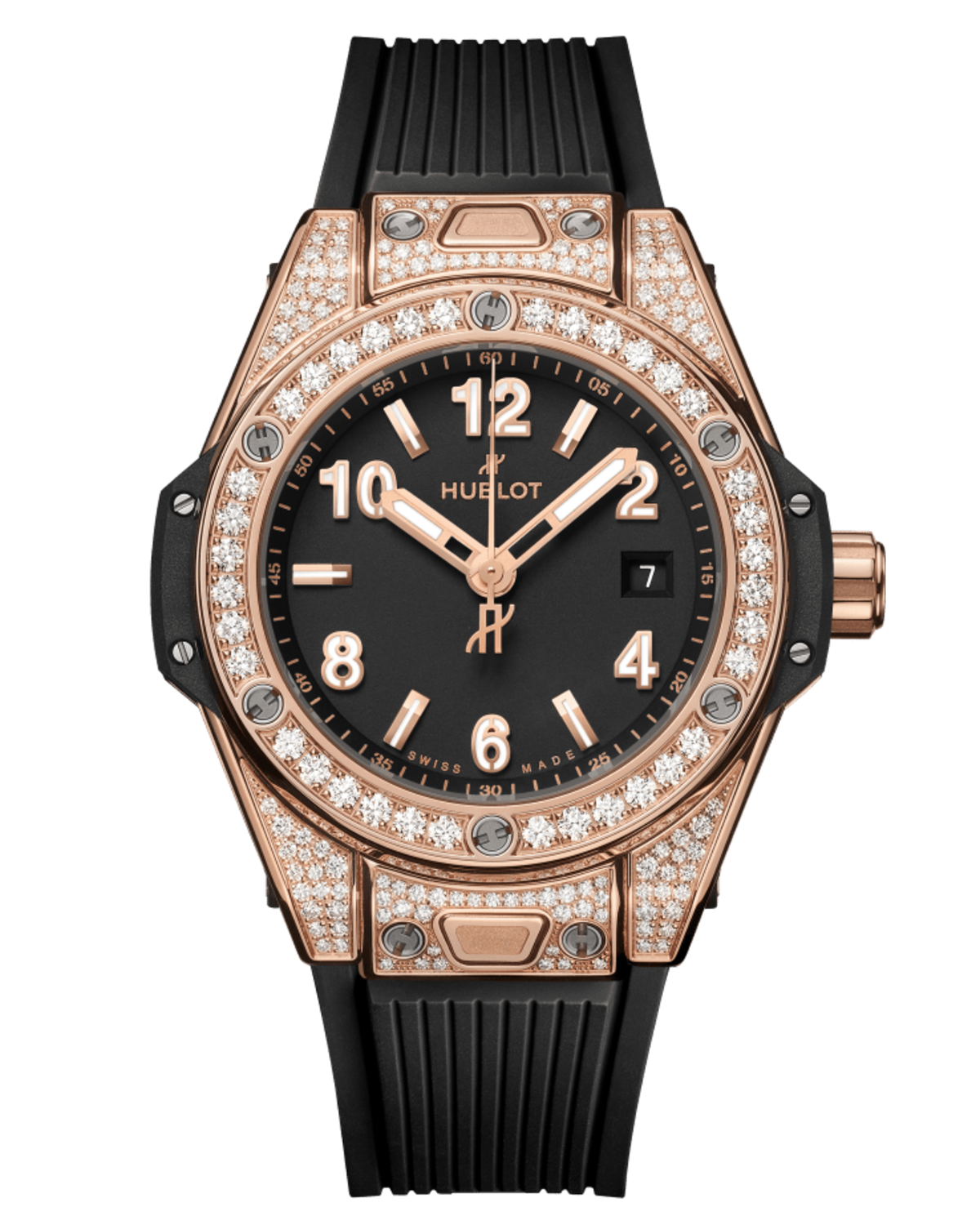 One Click King Gold Pavé 33mm