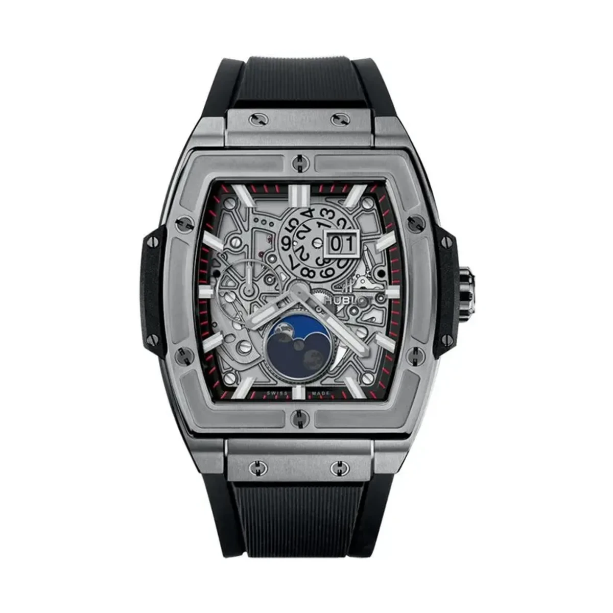 Spirit of Big Bang Moonphase Titanium 42mm - đồng hồ