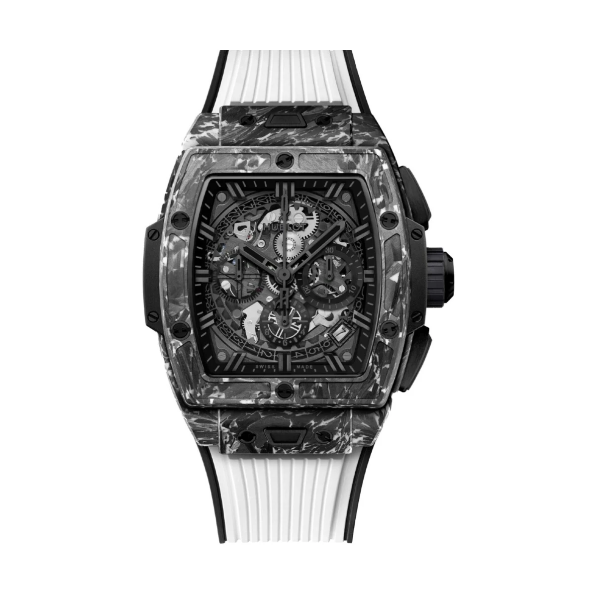 Spirit Of Big Bang Carbon White 42mm Limited Edition 100pcs - đồng hồ