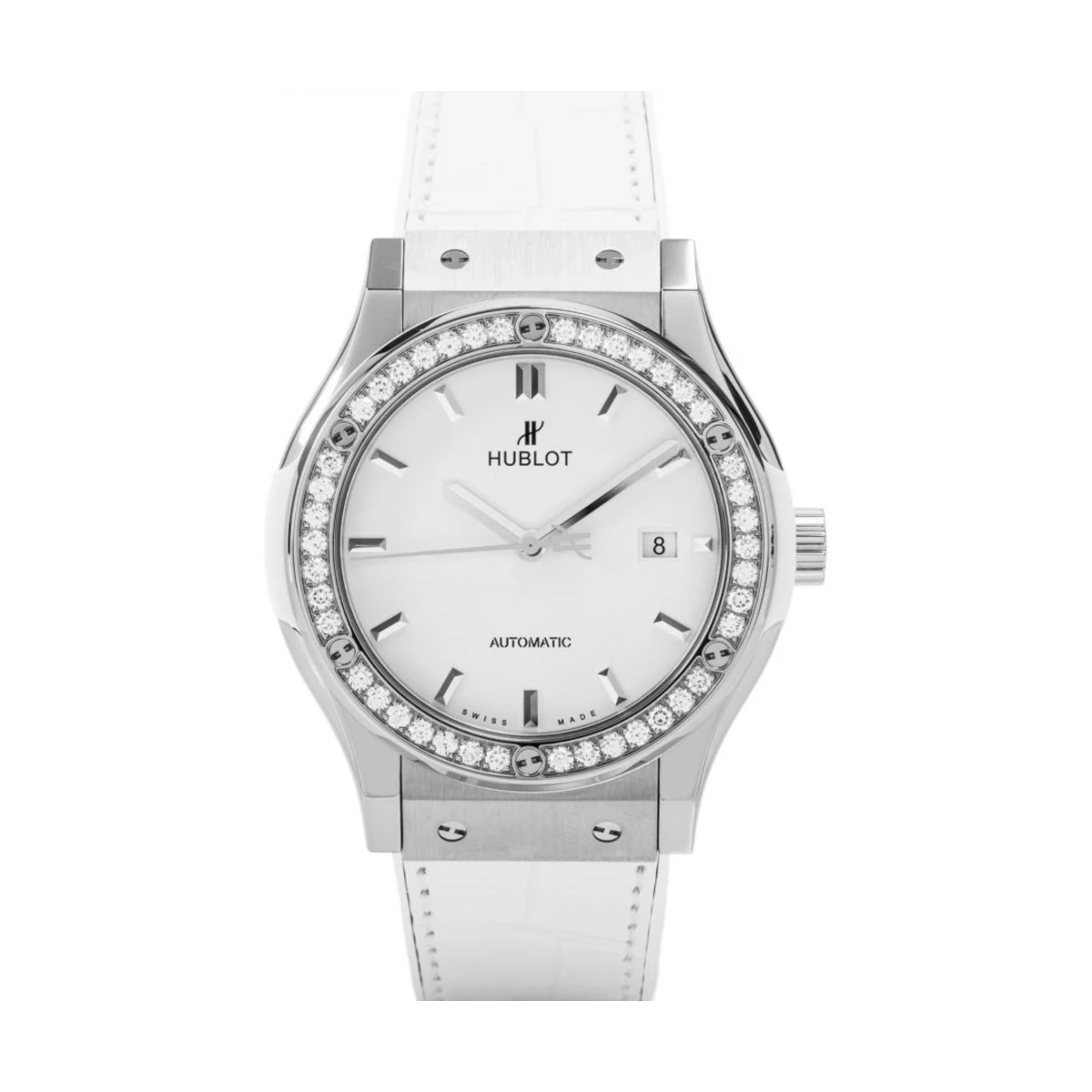 Classic fusion benzel diamond white 42mm - đồng hồ
