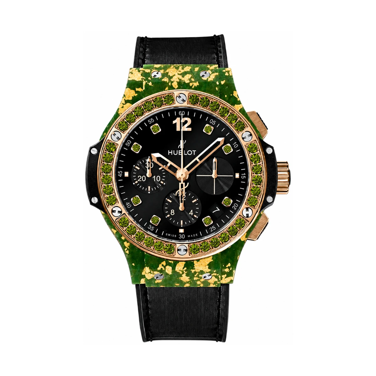 Big Bang Gold Linen Green 41mm Limited Edition 200pcs - đồng hồ